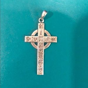 History of Ireland Celtic Cross 925